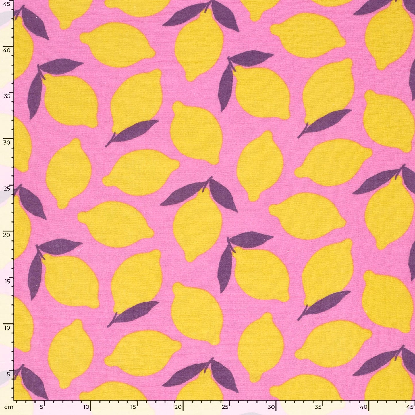 Musselin Obst & Früchte Rosa – Rolle