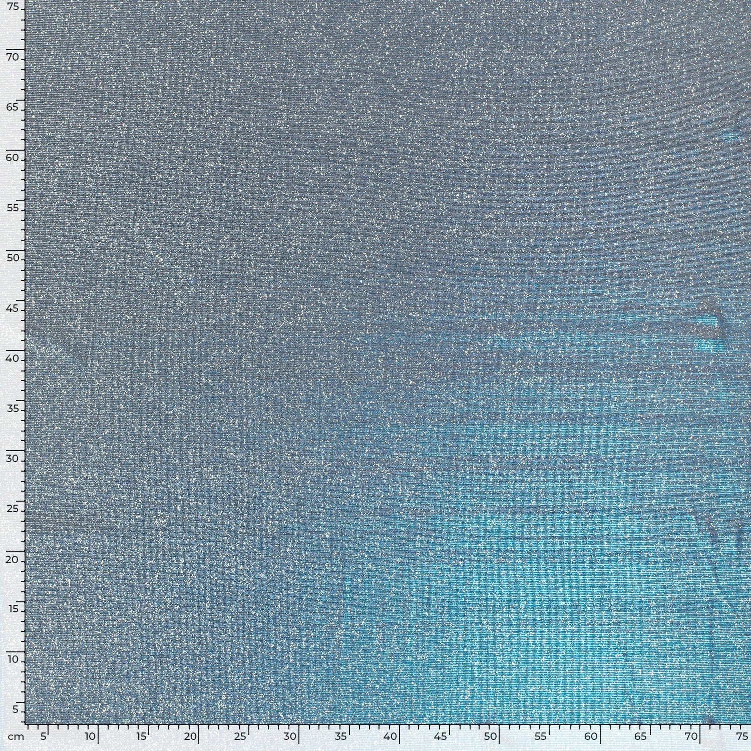 Glitzer Jersey Stoff Babyblau – Stoffeya