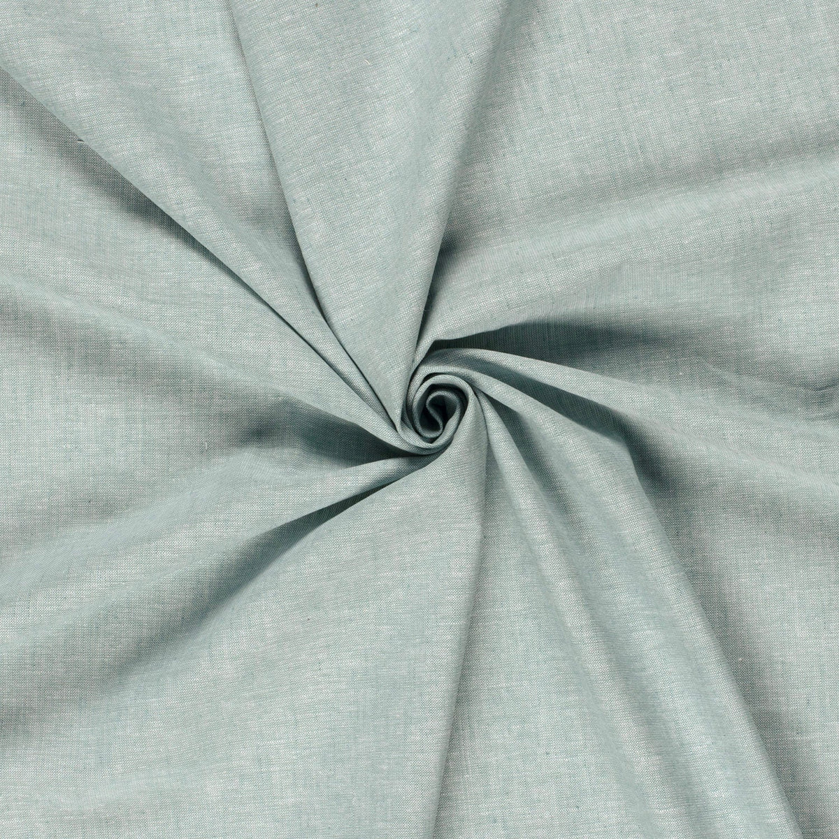 Leinen Stoff Chambré Altgrün – Leicht & Elegant