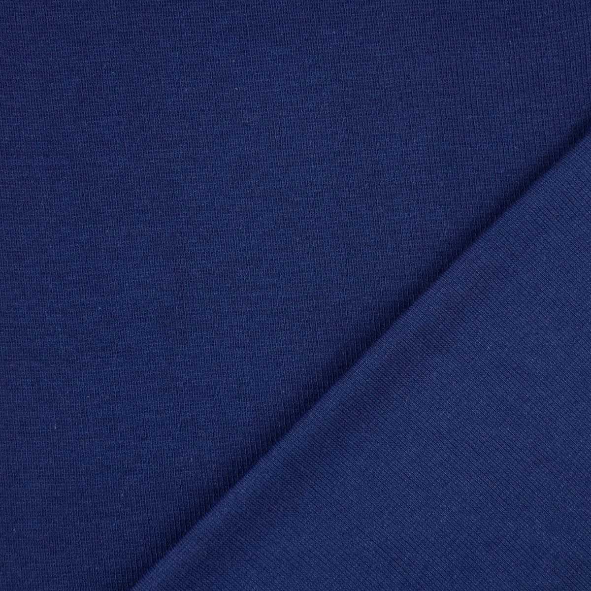 Bündchenstoff Marine – Elastischer Rippstrick