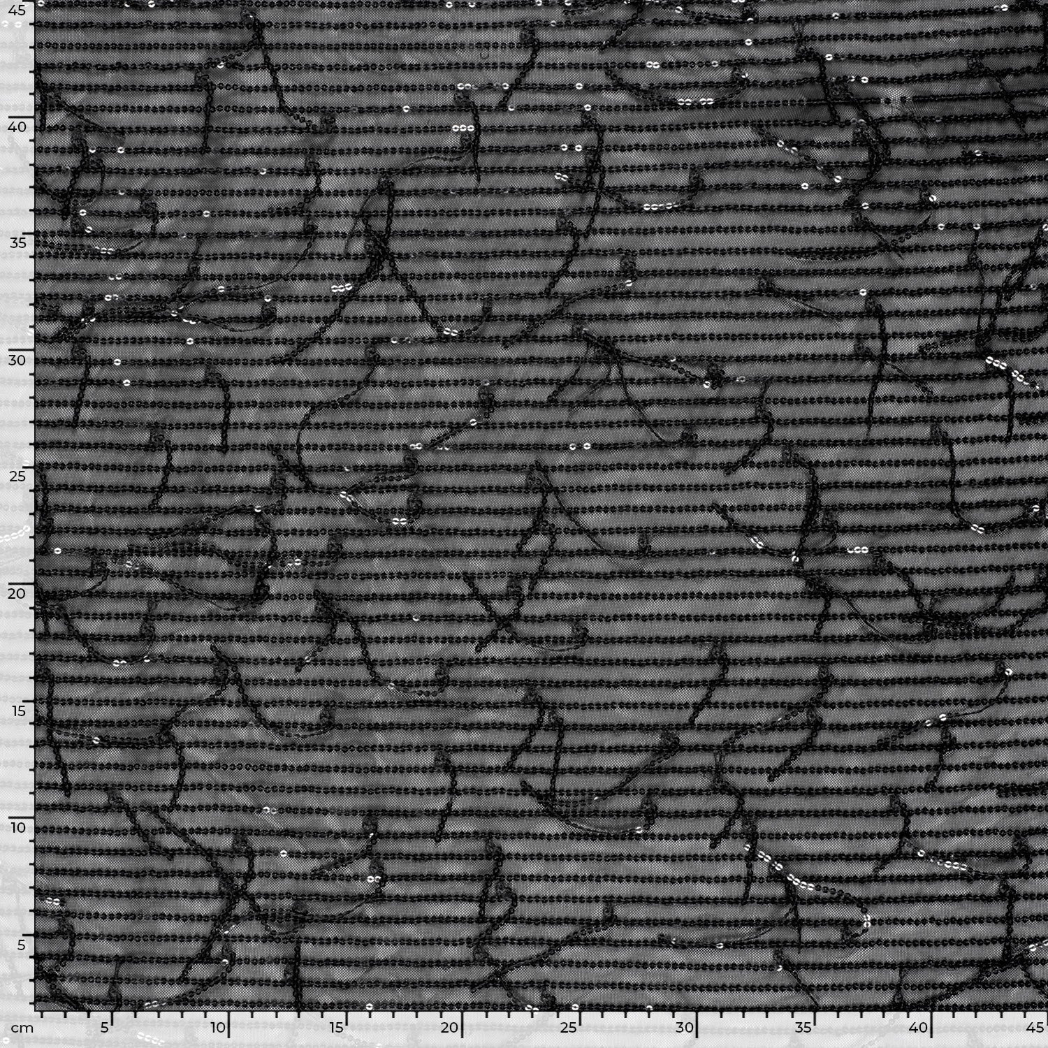 Paillettenstoff Mesh Schwarz – Stoffeya