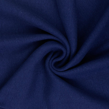 Bündchenstoff Marine – Elastischer Rippstrick