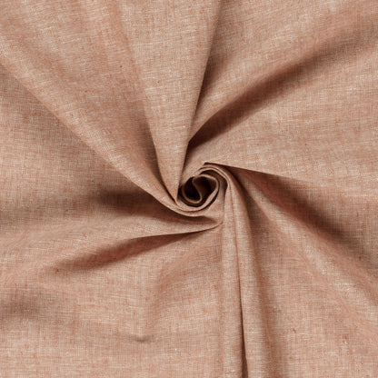 Leinen Stoff Chambré Ziegelrot – Leicht & Elegant