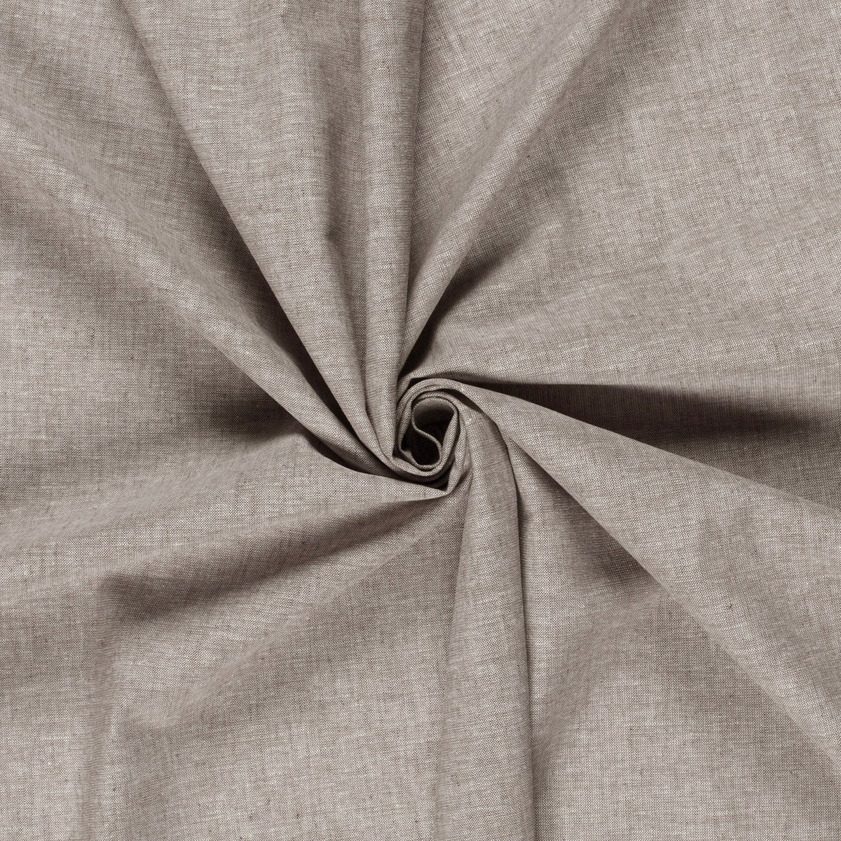 Leinen Stoff Chambré Braun – Leicht & Elegant
