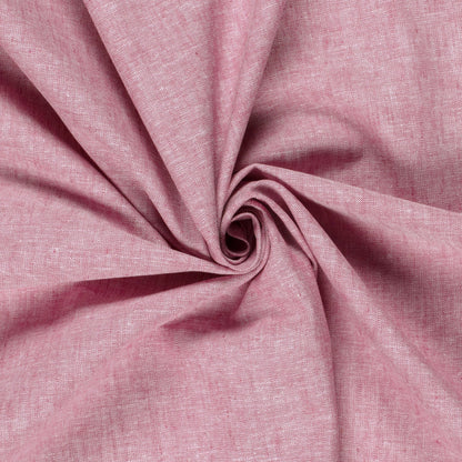 Leinen Stoff Chambré Dunkelrot – Leicht & Elegant