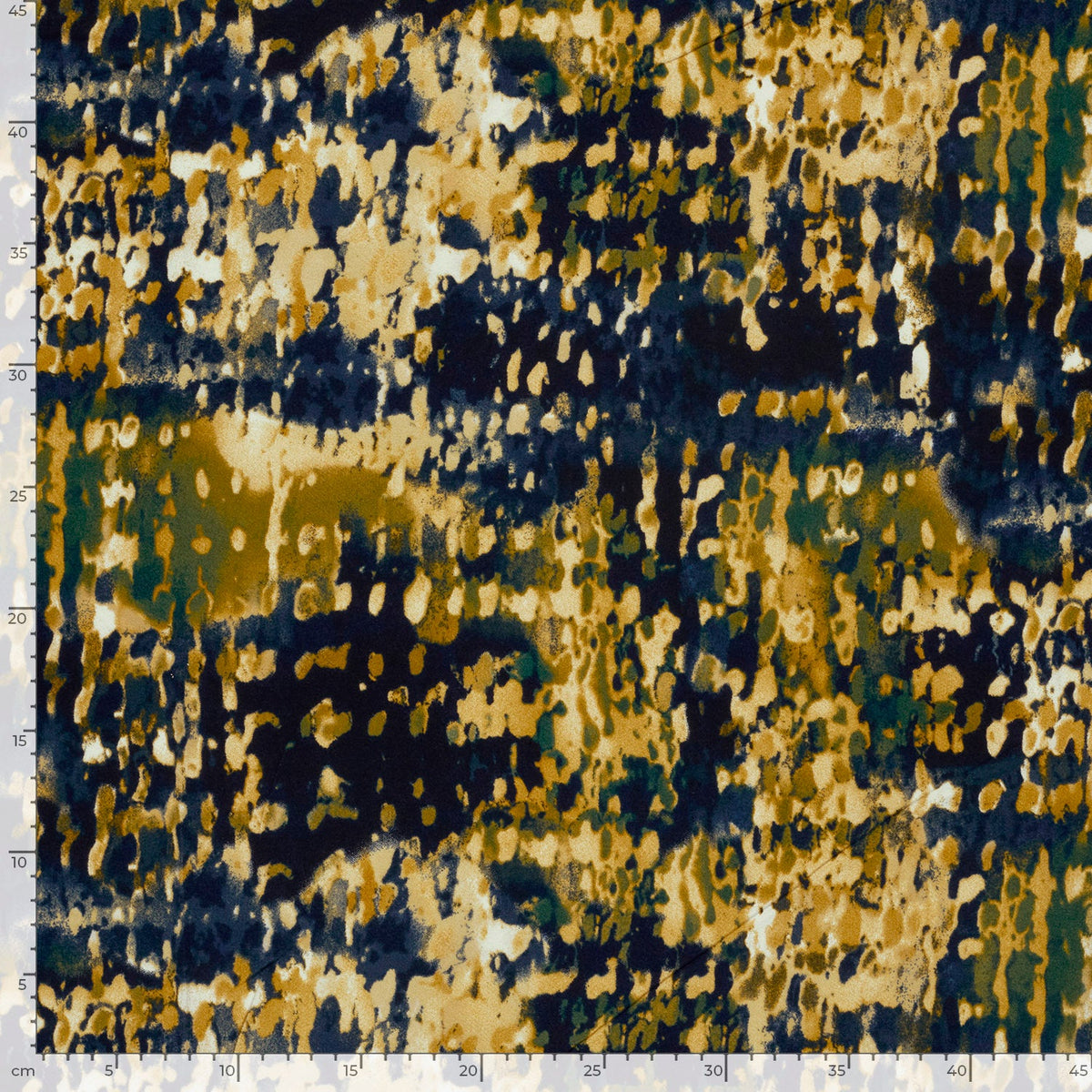Viskose Jersey Abstrakt Marine – Stoffeya