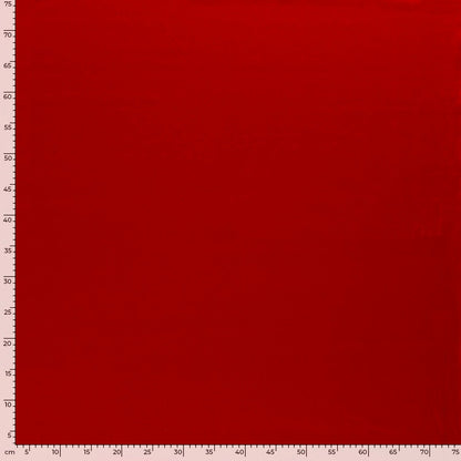 Satin Stretch Stoff Rot – Nahaufnahme