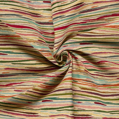 Gobelin Jacquard Streifen Beige