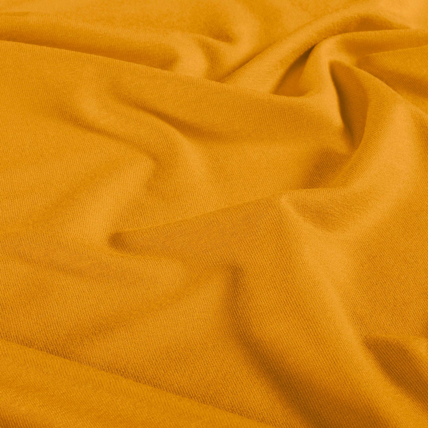 Viskose Jersey Ocker – Stoffansicht