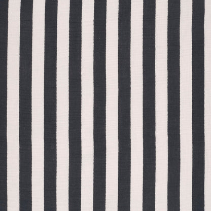 Musselin Streifen Marine – Detail
