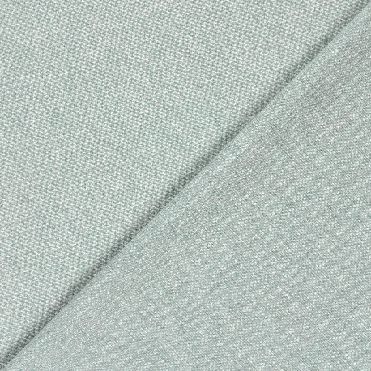 Leinen Stoff Chambré Altgrün – Leicht & Elegant
