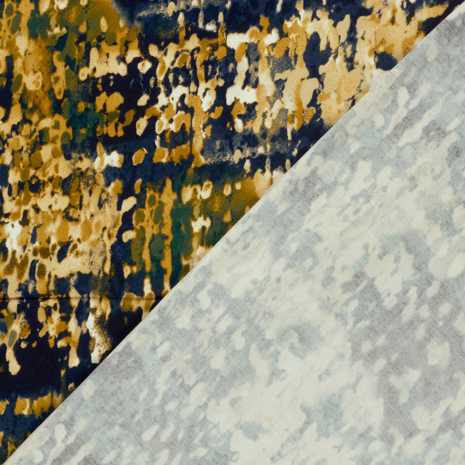 Viskose Jersey Abstrakt Marine – Stoffeya
